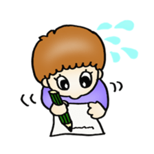 Happy Girl sticker #1287347