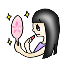 Happy Girl sticker #1287350