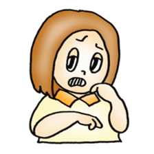 Happy Girl sticker #1287351