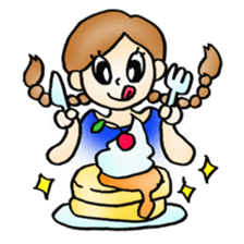 Happy Girl sticker #1287366