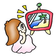 Happy Girl sticker #1287371