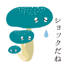 The happy-go-lucky mushrooms Part 2 sticker #1287421