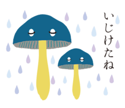 The happy-go-lucky mushrooms Part 2 sticker #1287431