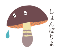 The happy-go-lucky mushrooms Part 2 sticker #1287434