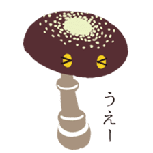 The happy-go-lucky mushrooms Part 2 sticker #1287440