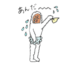 The Japanese Snowman sticker #1287507