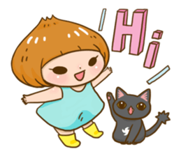 Huahom & Ninja The Cat sticker #1287738