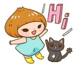 Huahom & Ninja The Cat sticker #1287738