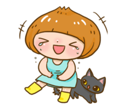Huahom & Ninja The Cat sticker #1287739