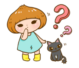 Huahom & Ninja The Cat sticker #1287740