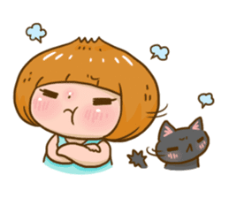 Huahom & Ninja The Cat sticker #1287750