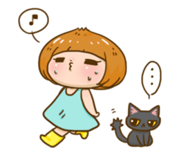 Huahom & Ninja The Cat sticker #1287751