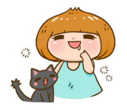 Huahom & Ninja The Cat sticker #1287752