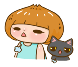 Huahom & Ninja The Cat sticker #1287757