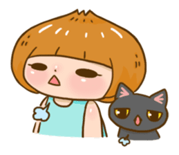 Huahom & Ninja The Cat sticker #1287757