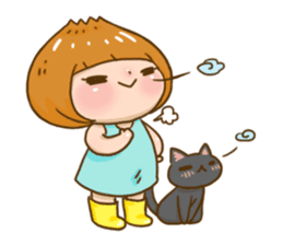 Huahom & Ninja The Cat sticker #1287760