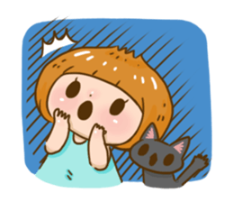 Huahom & Ninja The Cat sticker #1287762