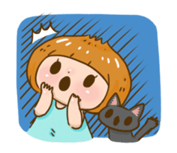 Huahom & Ninja The Cat sticker #1287762