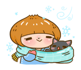 Huahom & Ninja The Cat sticker #1287765