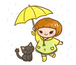 Huahom & Ninja The Cat sticker #1287766