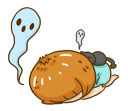 Huahom & Ninja The Cat sticker #1287769