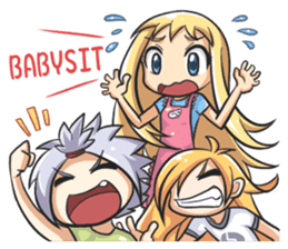 Lily & Marigold (Part Weekend) sticker #1287878