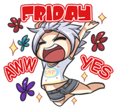 Lily & Marigold (Part Weekend) sticker #1287894