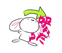 Shirousa(bunny) & Kumakichi(bear). sticker #1287992