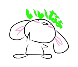 Shirousa(bunny) & Kumakichi(bear). sticker #1288013