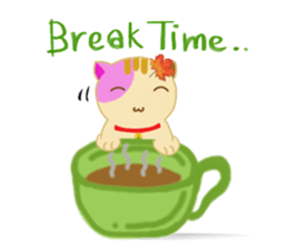 MoMo The Cat sticker #1288031