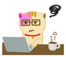 MoMo The Cat sticker #1288035