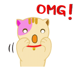 MoMo The Cat sticker #1288041