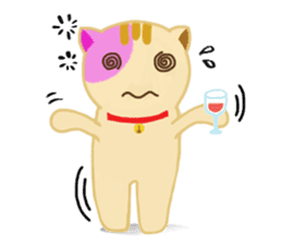 MoMo The Cat sticker #1288054