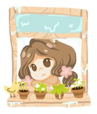 Bloom and Bibi cheerful day sticker #1288065