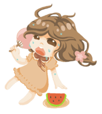 Bloom and Bibi cheerful day sticker #1288066