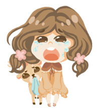 Bloom and Bibi cheerful day sticker #1288073