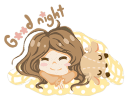 Bloom and Bibi cheerful day sticker #1288075