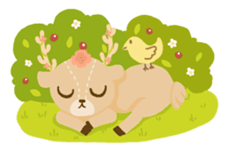 Bloom and Bibi cheerful day sticker #1288084