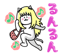 Cat Girls sticker #1288130