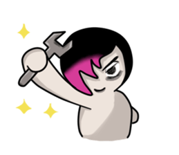 Emo Boy sticker #1288256