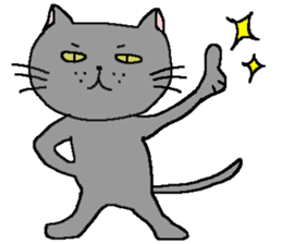 The Tamuras' cat sticker #1288378