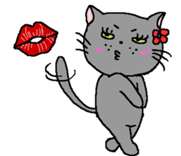 The Tamuras' cat sticker #1288384