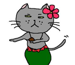 The Tamuras' cat sticker #1288392