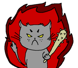 The Tamuras' cat sticker #1288393