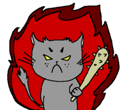 The Tamuras' cat sticker #1288393