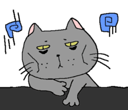 The Tamuras' cat sticker #1288403