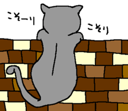 The Tamuras' cat sticker #1288410