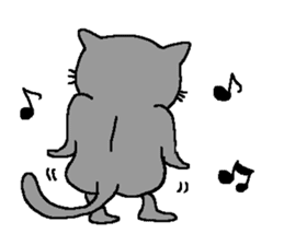 The Tamuras' cat sticker #1288417