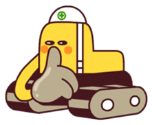 Heavy machinery friends sticker #1288566