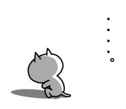 Leisurely Life of a Cat sticker #1288590